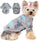 Fleece Dog Sweater Soft Fuzzy Warm Clothes for Small Dogs Girl Boy Soft Winter Coat Flannel Puppy Jacket Pet Clothes Outfit Sweater for Chihuahua, Bulldog, Dachshund(XXS,Navy Blue)