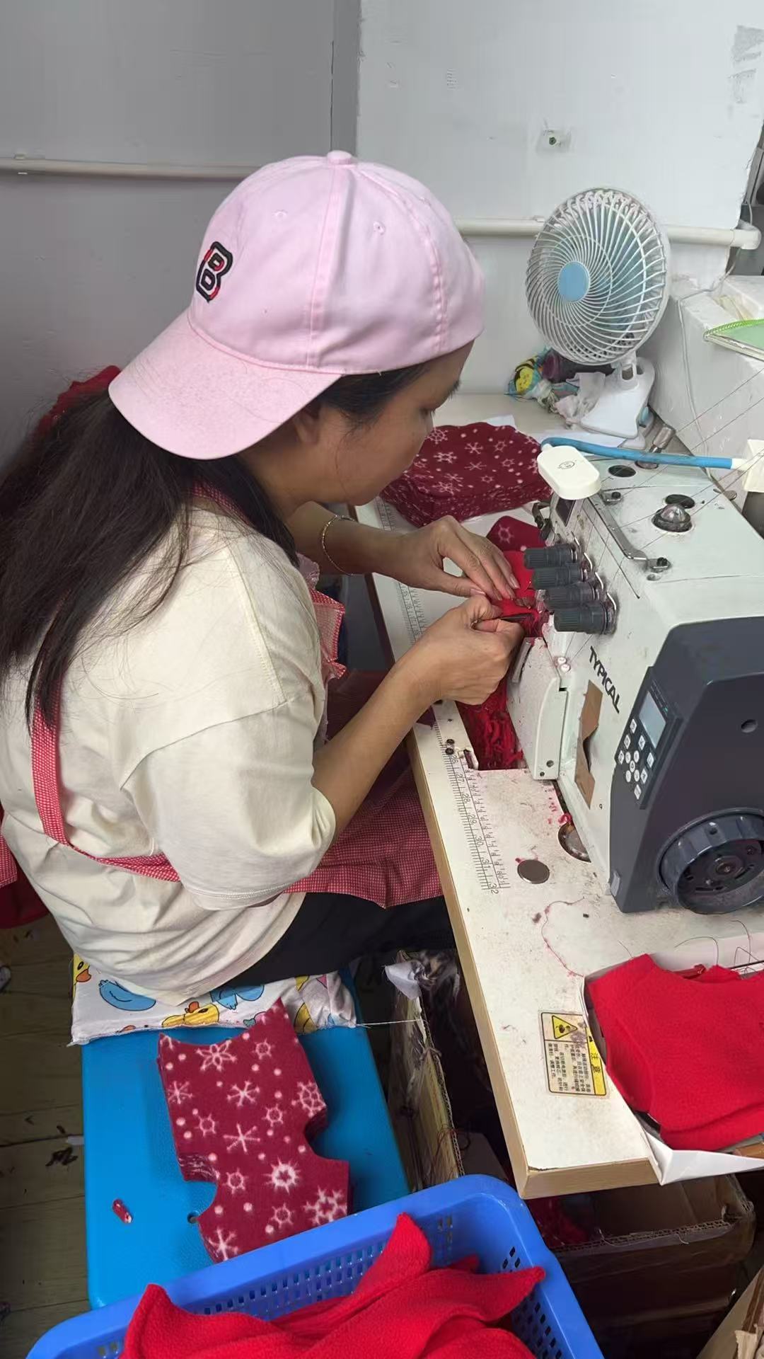 Sewn by their team